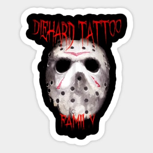 Diehard Tattoo Sticker